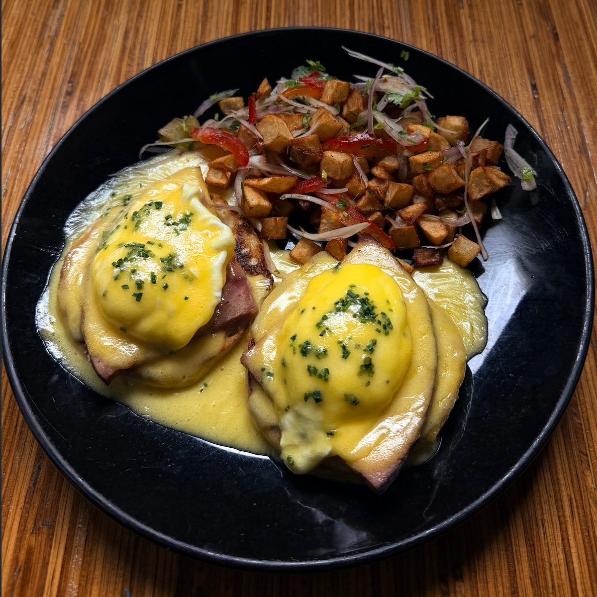 Eggs Benedict and Savory Plates
