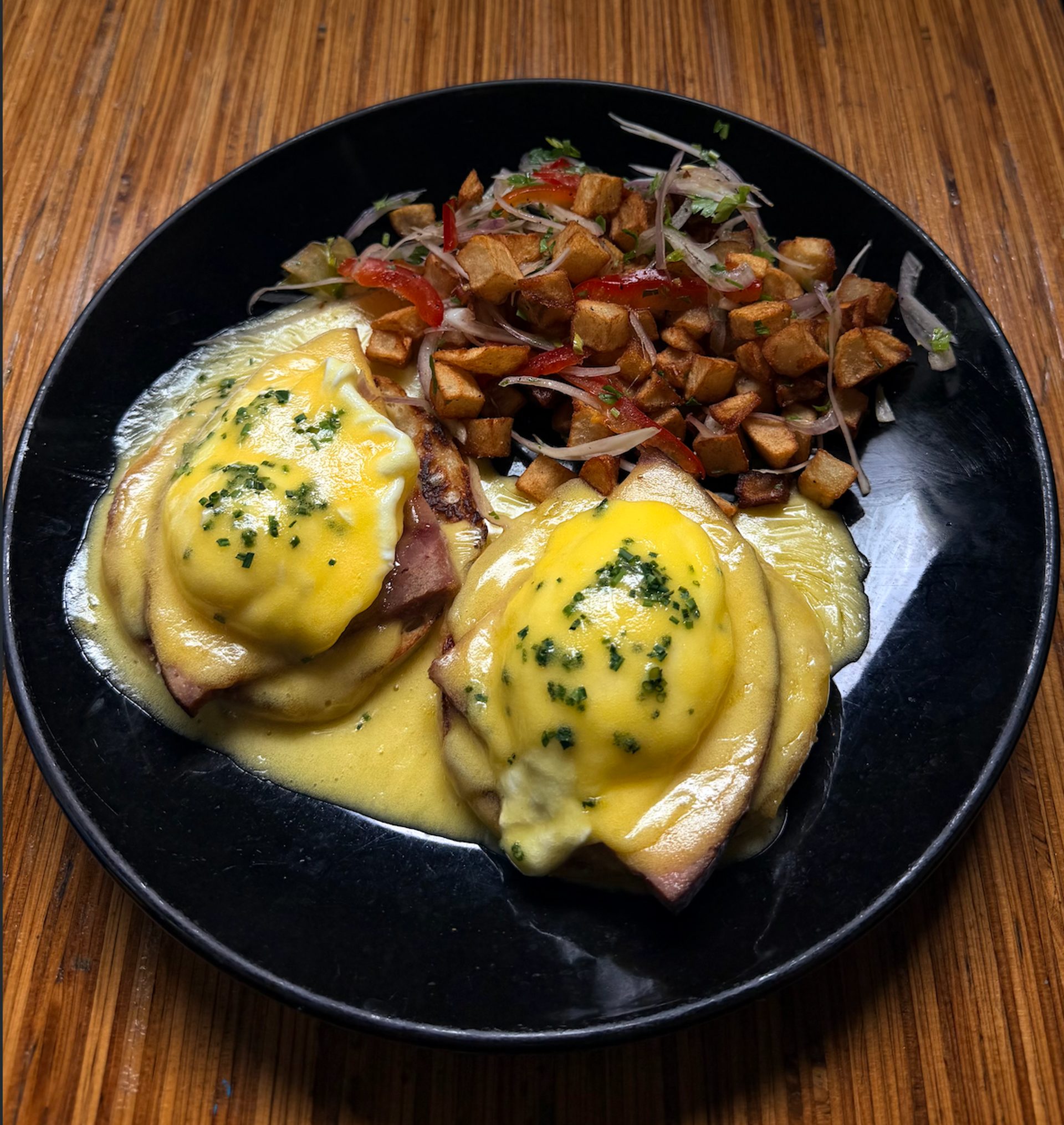 Eggs Benedict and Savory Plates