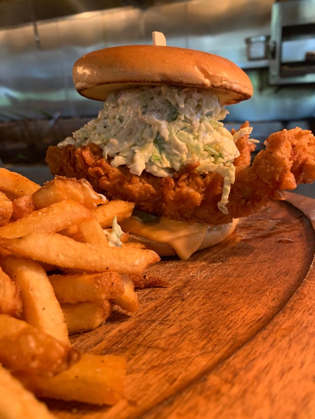 Fried Chicken Sandwich.