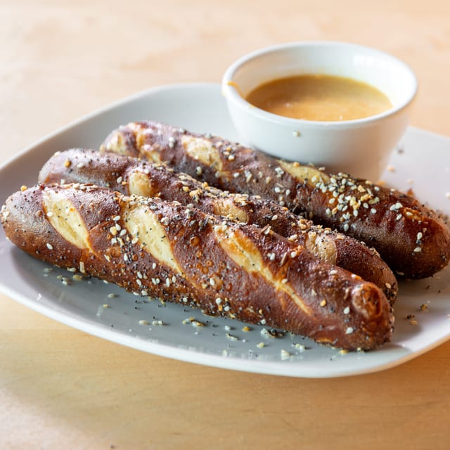 Bavarian Everything Pretzels.