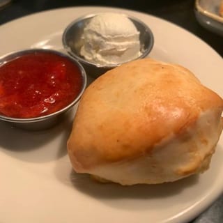 Biscuit with Butter and Jam