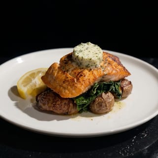 Crispy Seared Salmon